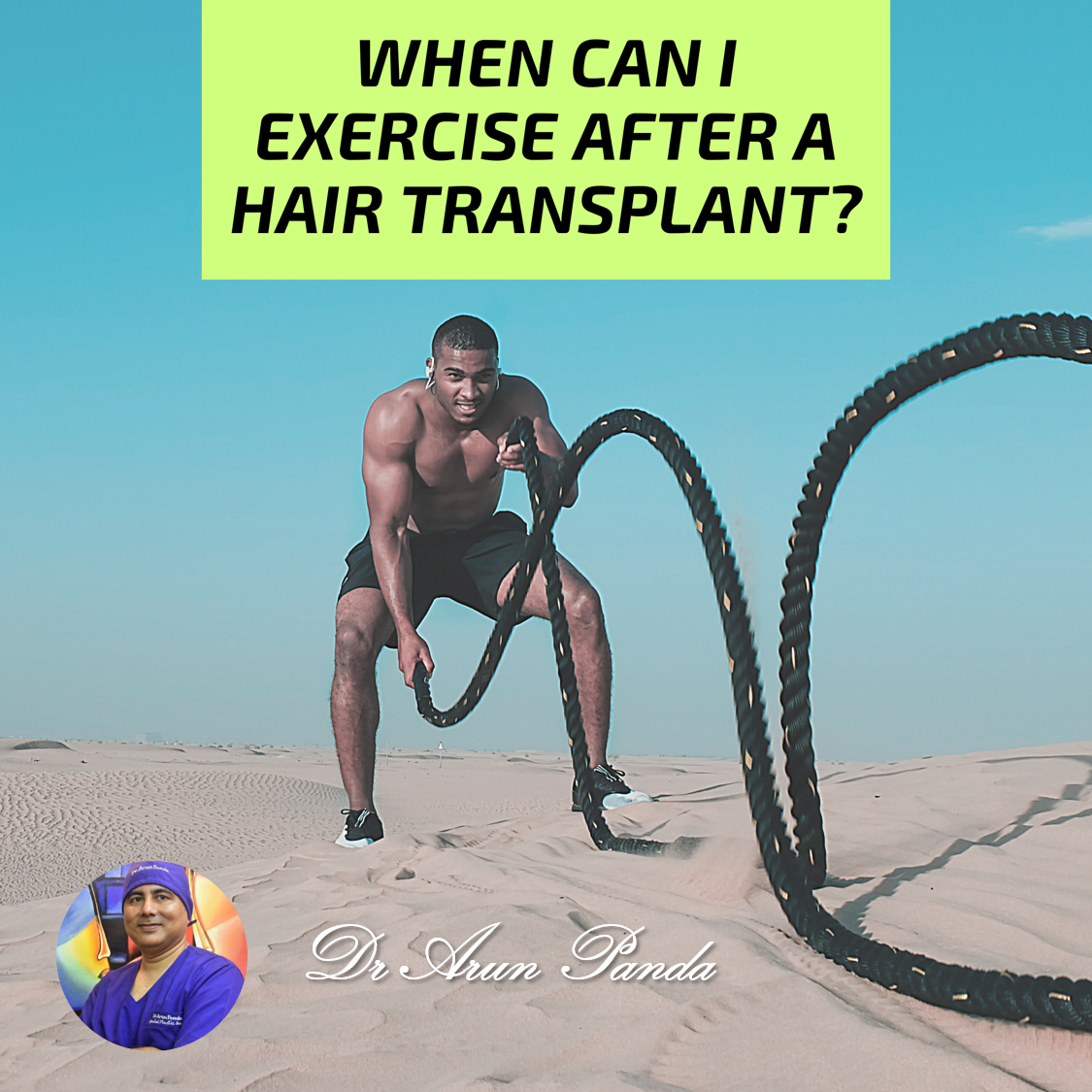 You are currently viewing how long after a hair transplant can you exercise