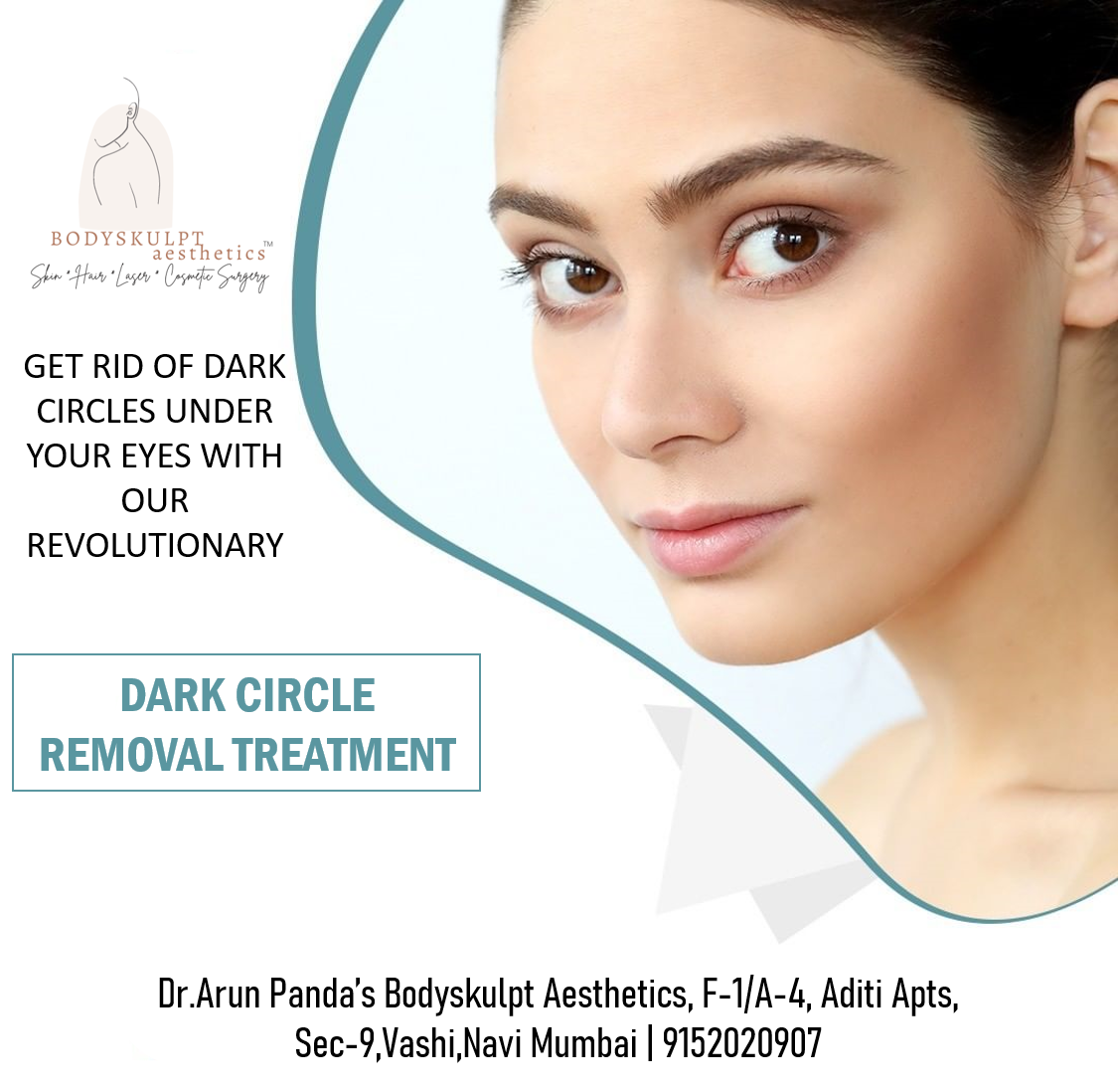 Read more about the article Under Eye Dark Circle Removal Treatment in Navi Mumbai